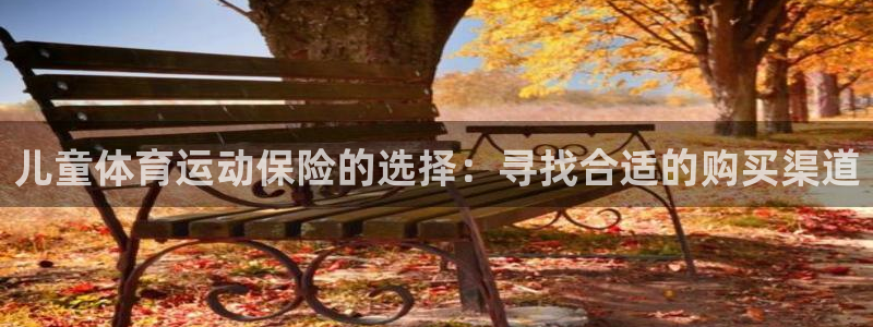 探球体育官网：儿童体育运动保险的选择：寻找合适的购买渠道